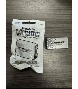 Ultralife U9VL-JPFP6 Long-Life 9V Lithium Battery. 1900units. EXW Los Angeles